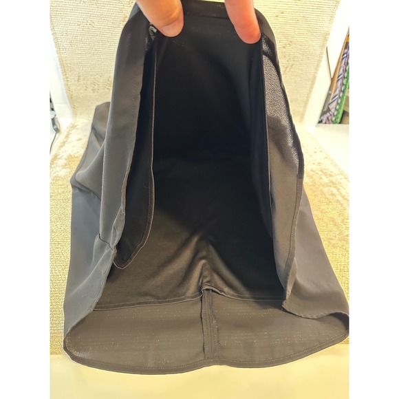 BANANA REPUBLIC Sleeveless Black Choker V-Neck Neck Shift Dress | 14 - Picture 8 of 11